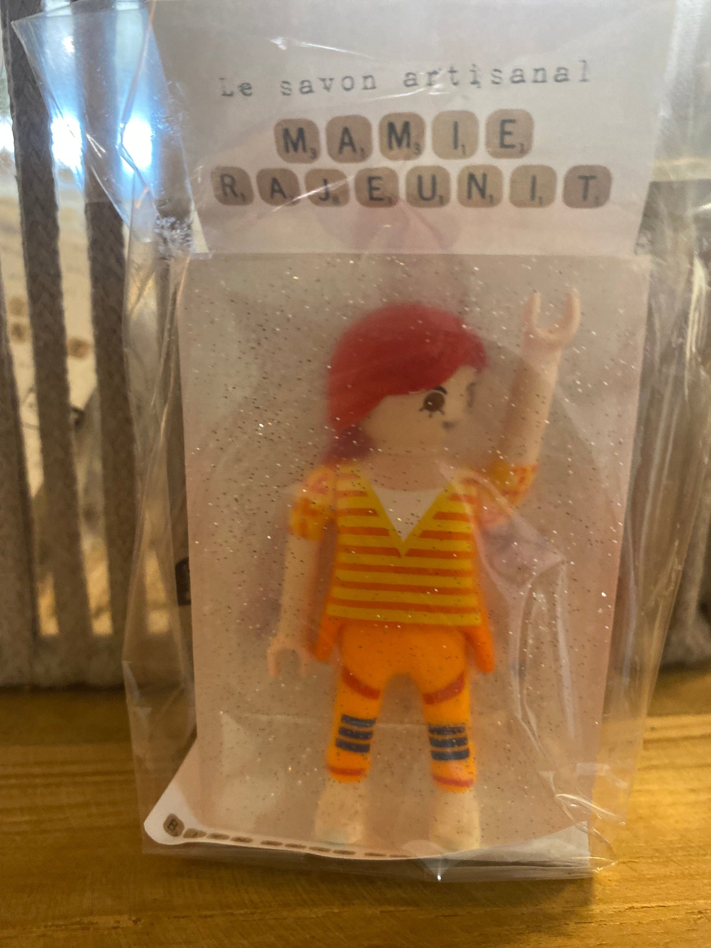 Savons Playmobil-MAMIE RAJEUNIT MAPAMPA