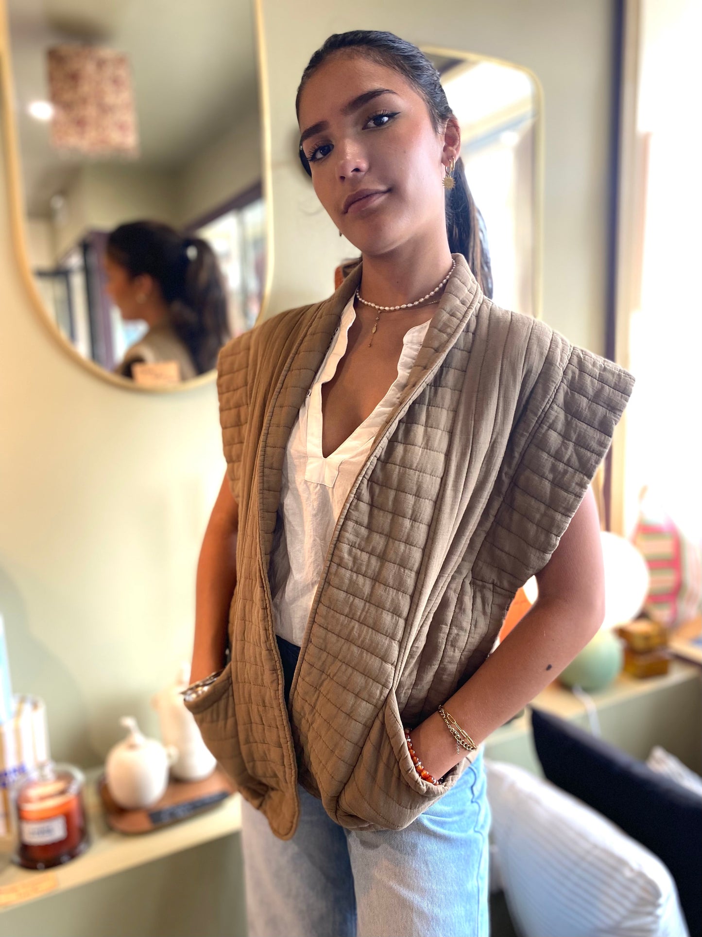 Gilet matelassé Coton MAPAMPA