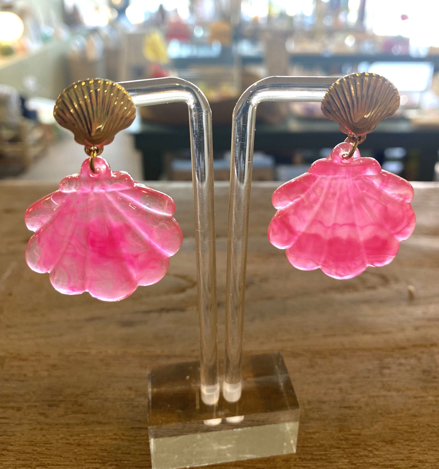 Boucles d'oreilles Coquillage LILAS DE SEINE
