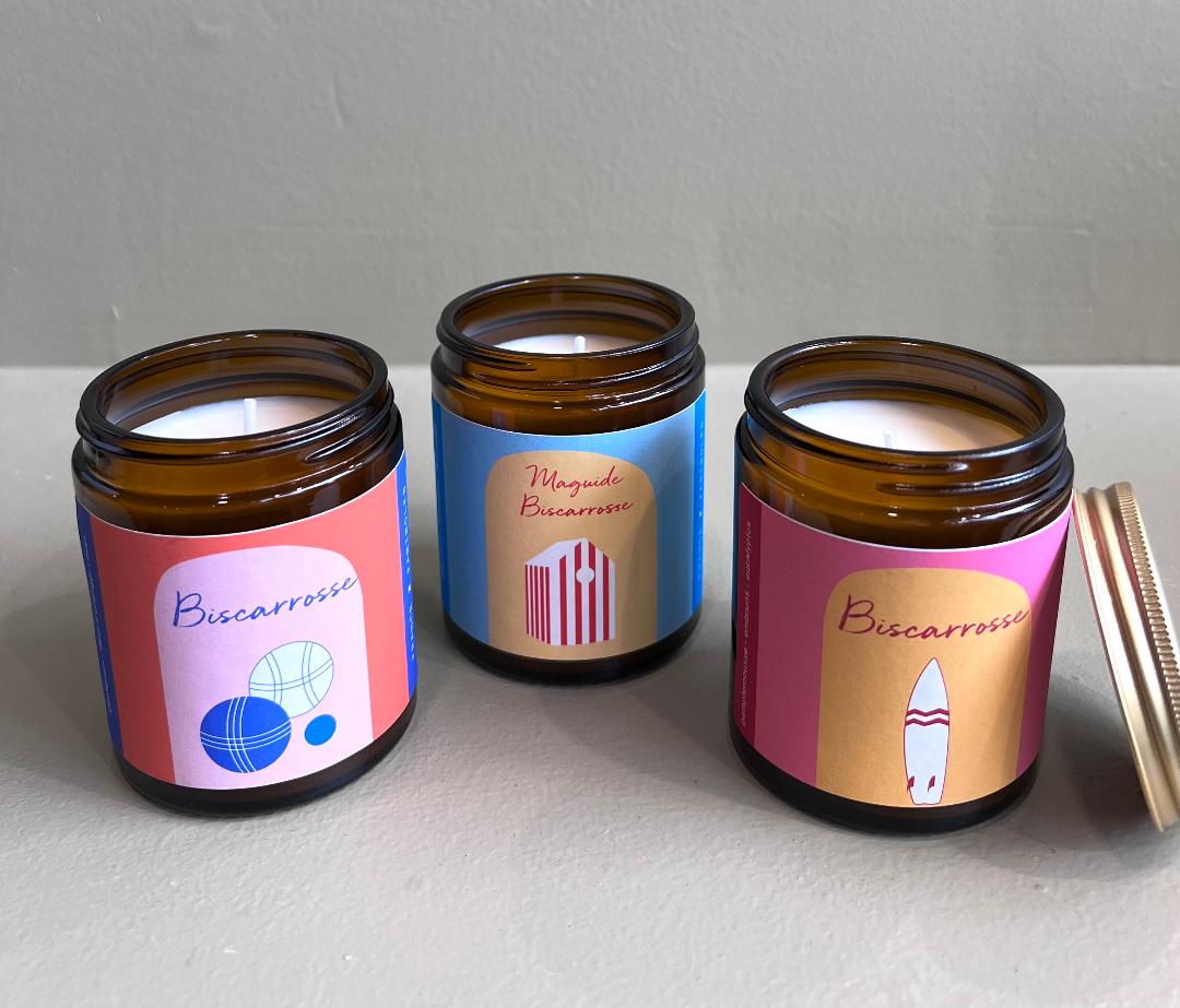 Bougies Parfumées BISCARROSSE - MAPAMPA