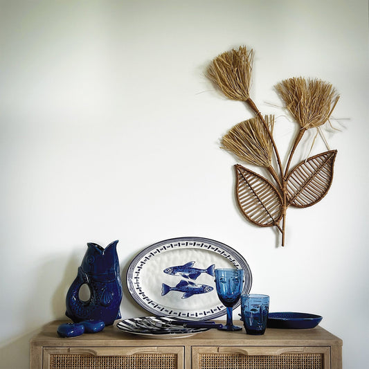 Plat ovale Fish Opjet