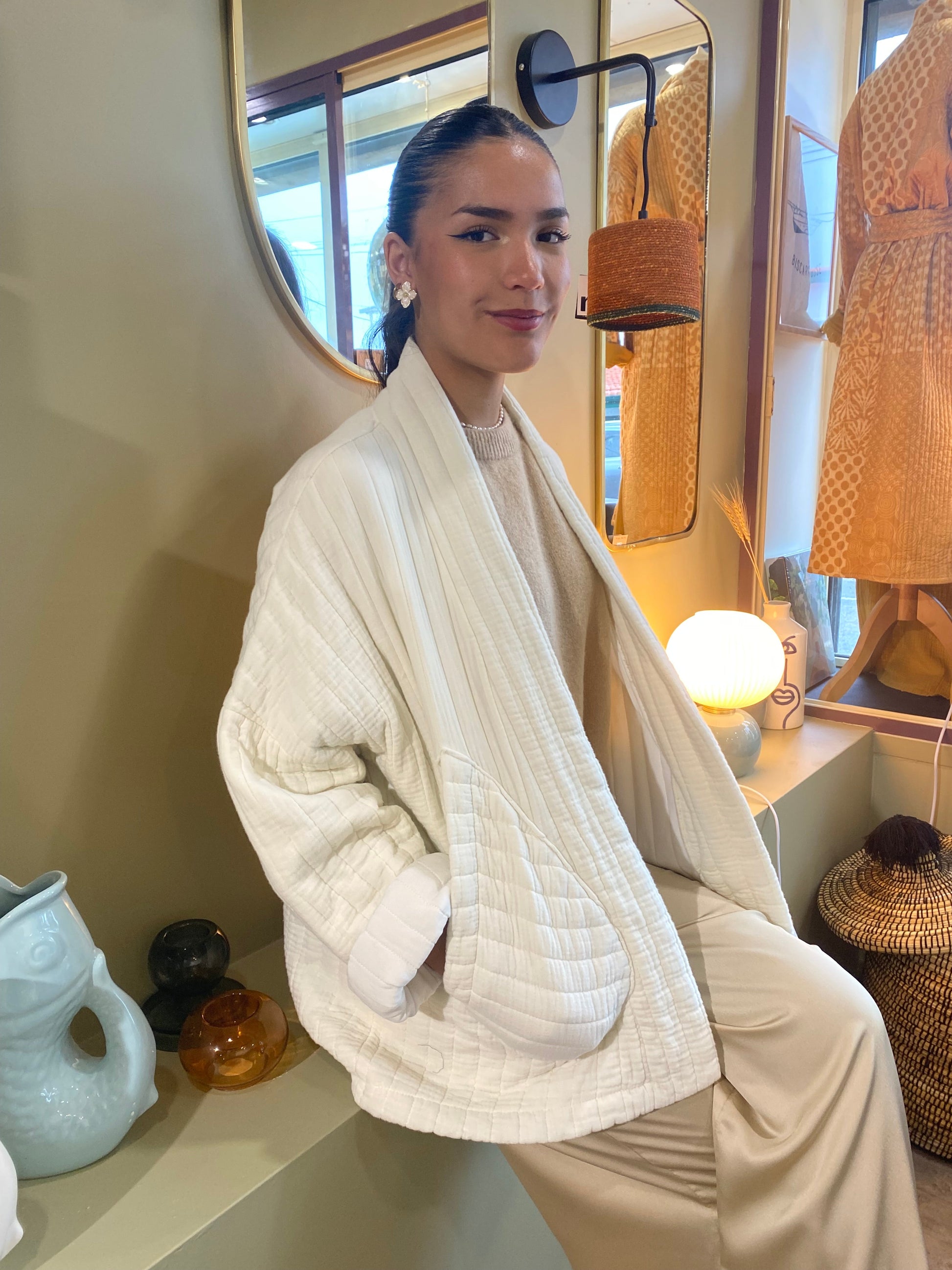 Veste matelassée KIMONO MAPAMPA