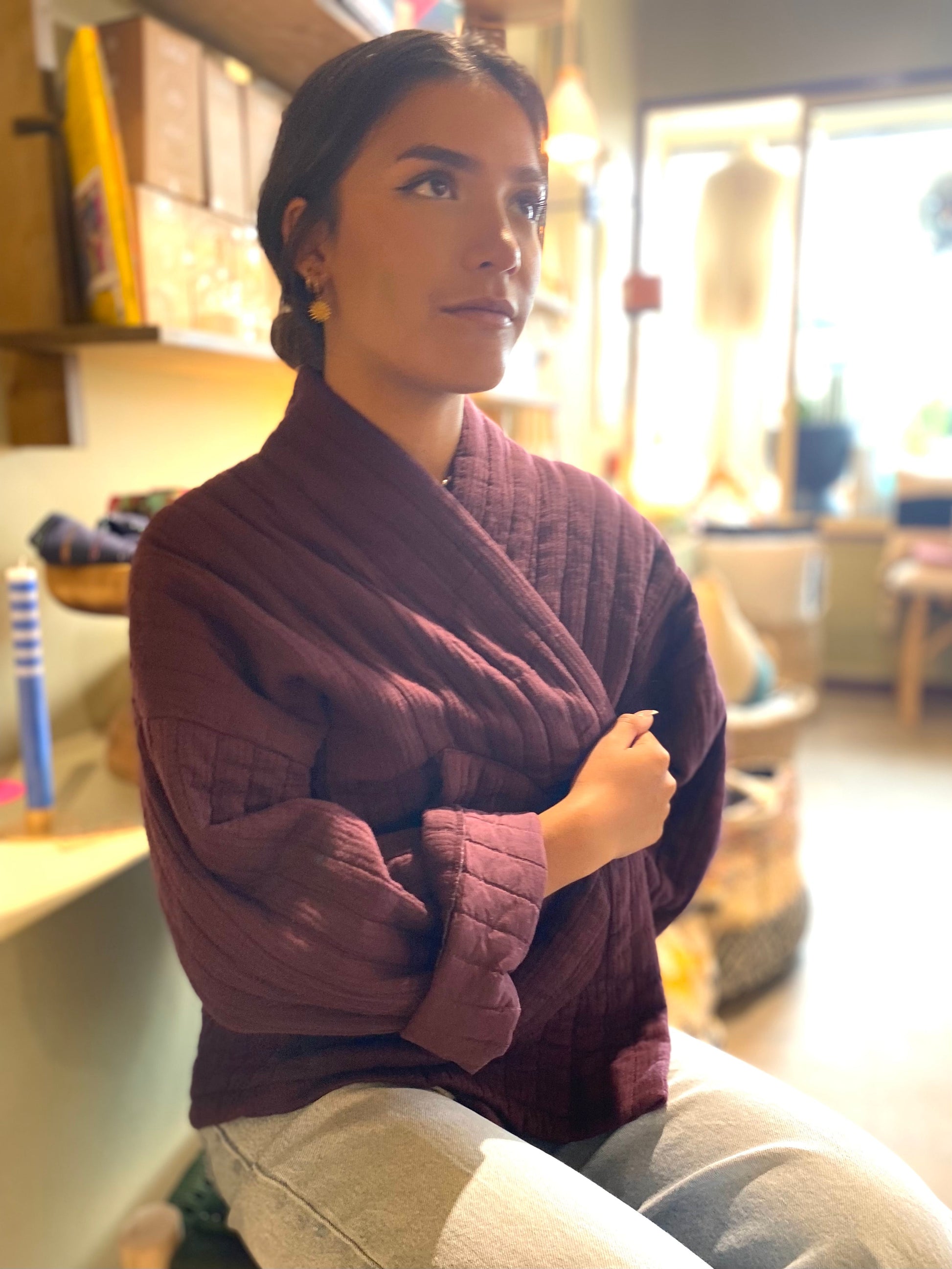 Veste matelassée KIMONO STUDIO PARISIEN