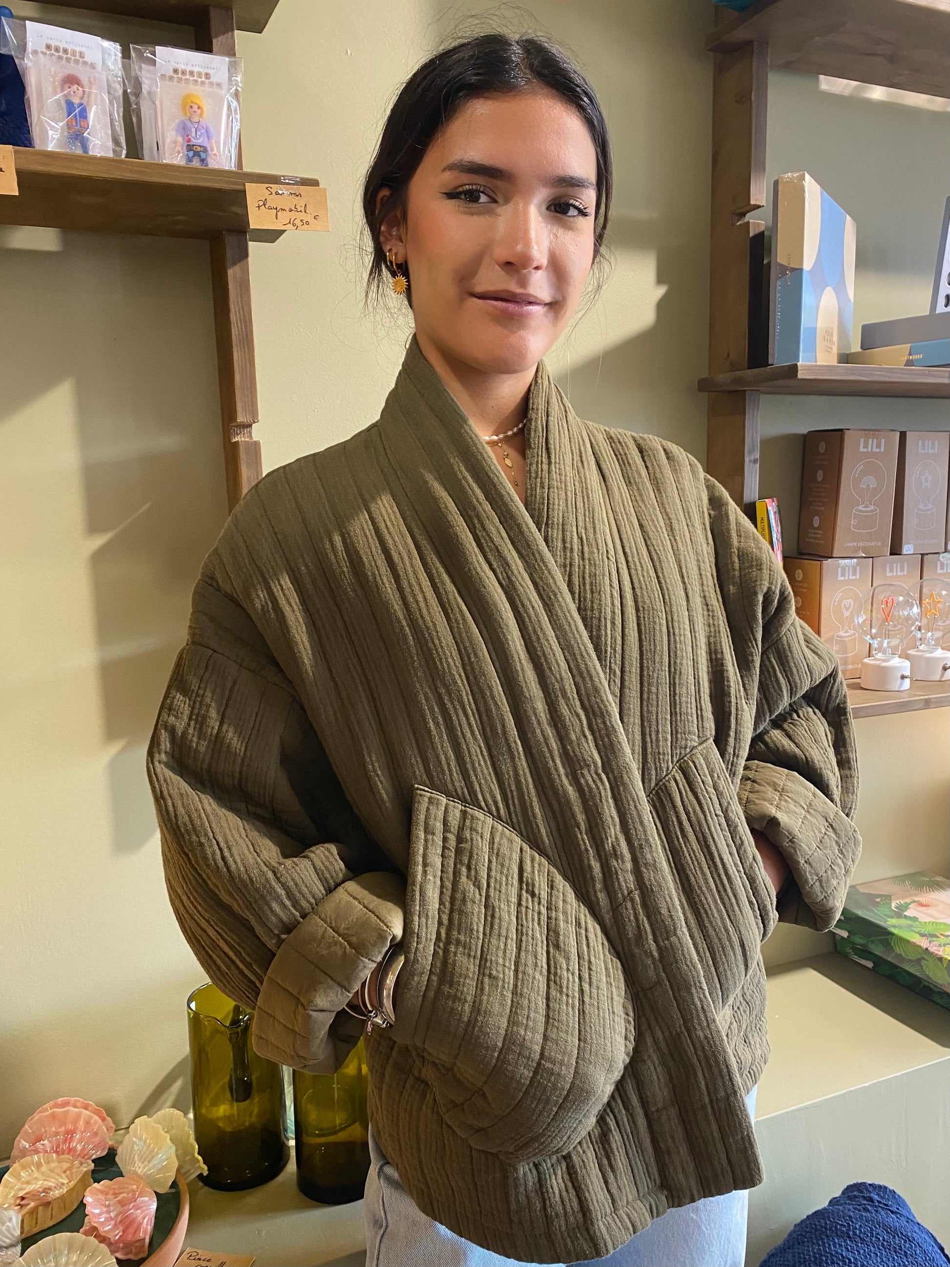 Veste matelassée KIMONO STUDIO PARISIEN