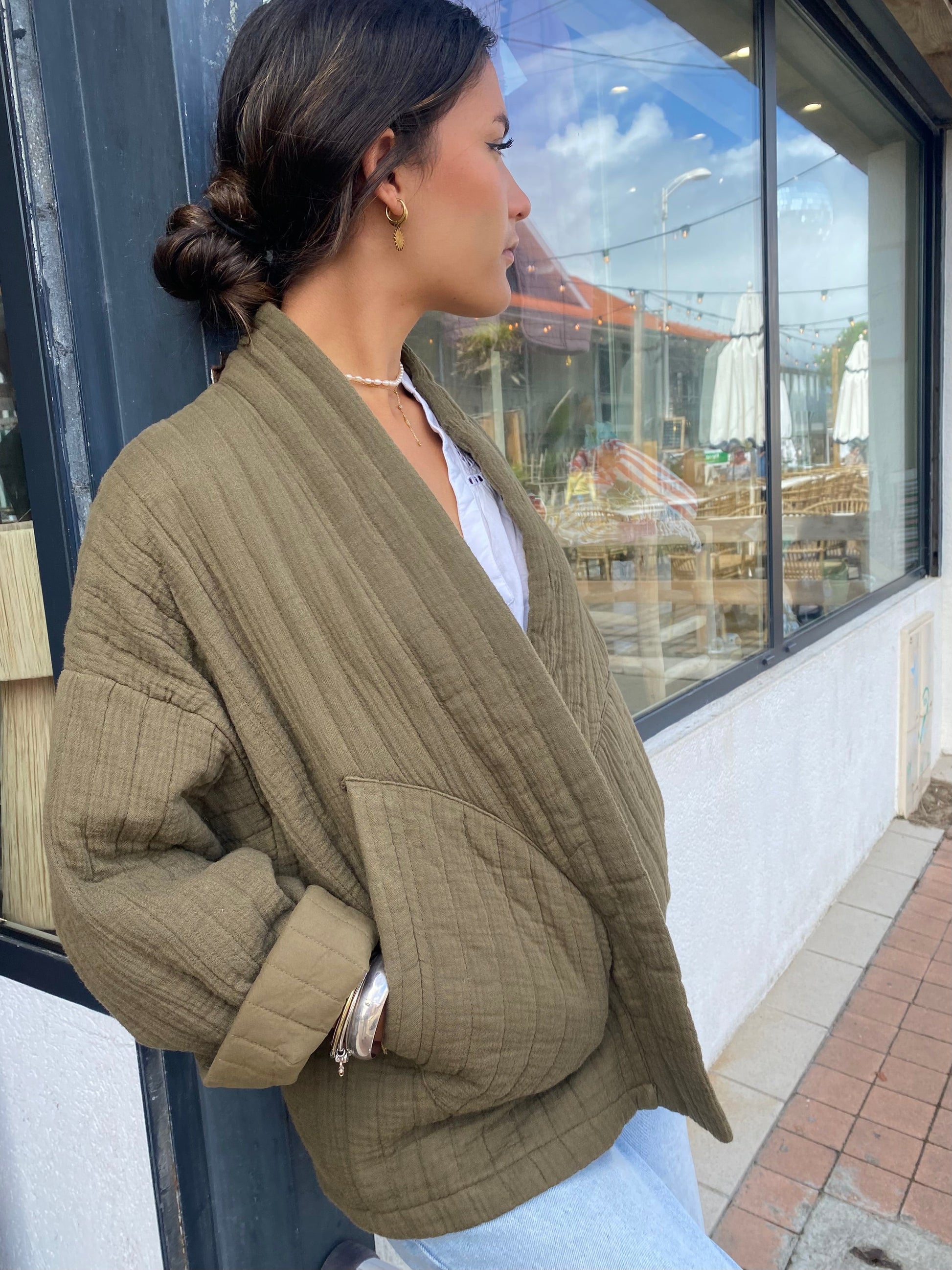 Veste matelassée KIMONO STUDIO PARISIEN
