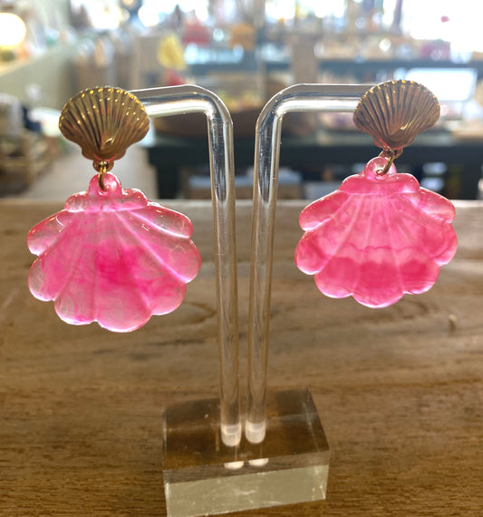 Boucles d'oreilles Coquillage LILAS DE SEINE